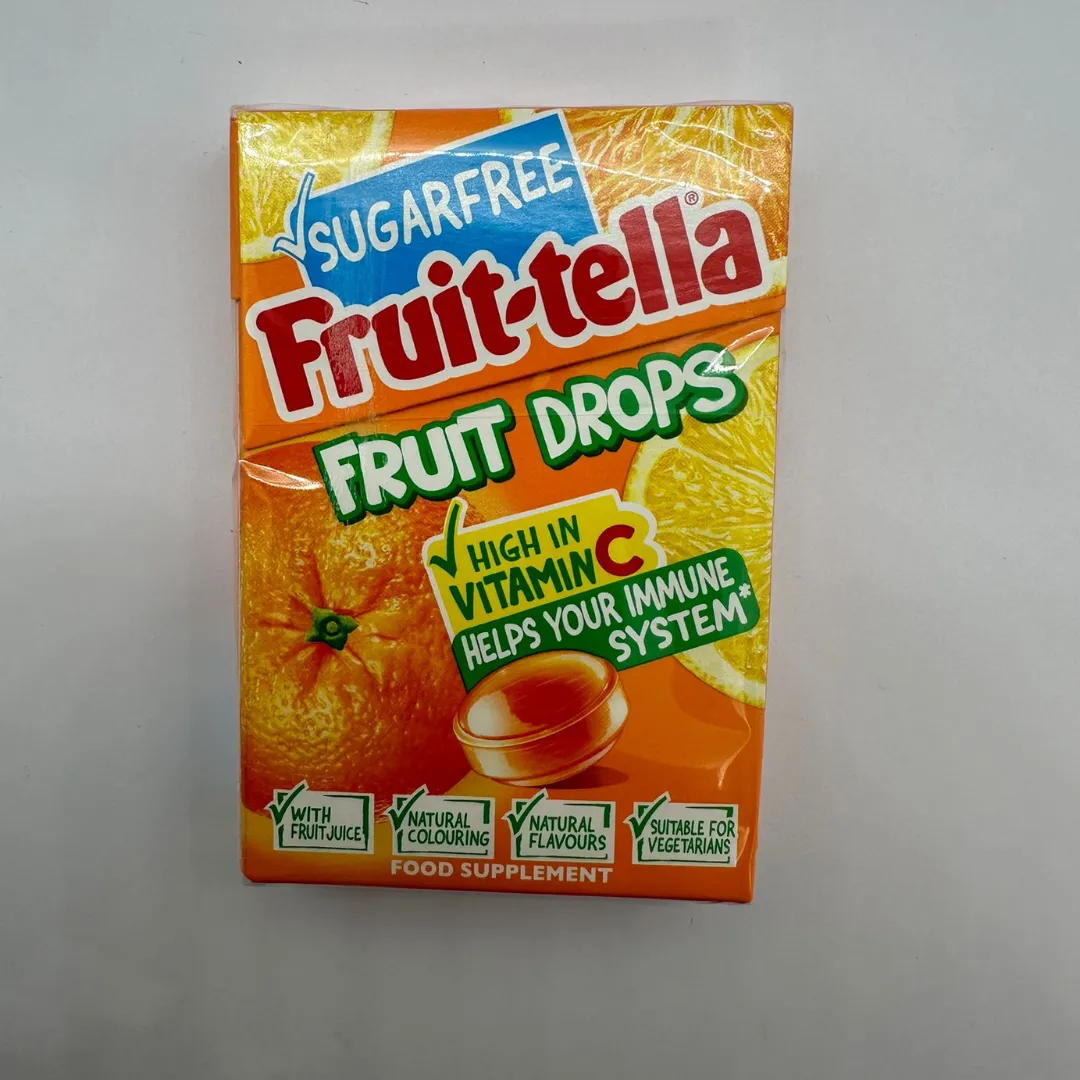 Fruittella Sugarfree Citrus Mix Fruit Drops 45g (A)