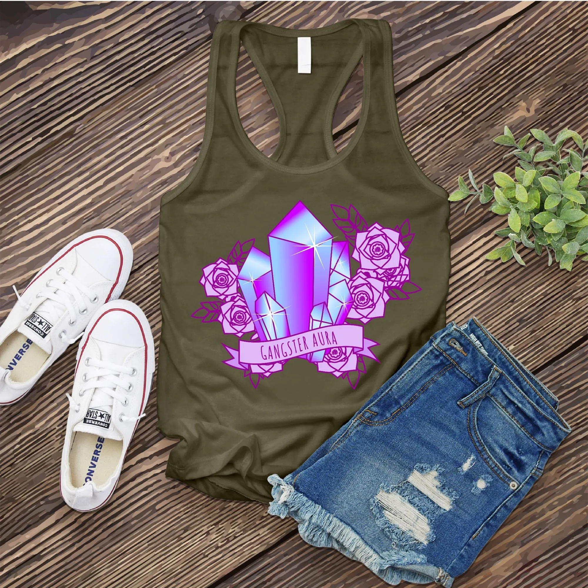 Gangster Aura Women's Tank Top