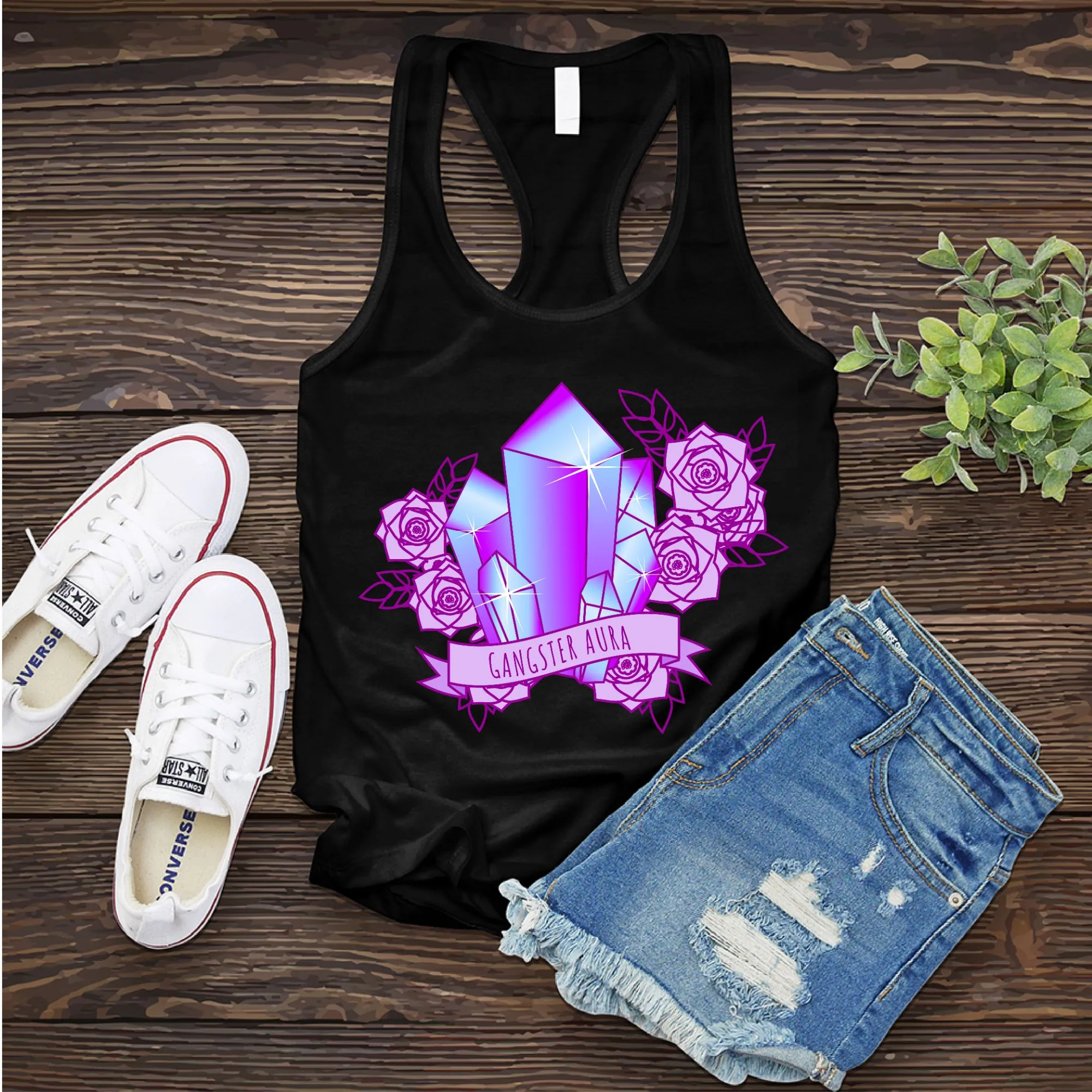 Gangster Aura Women's Tank Top