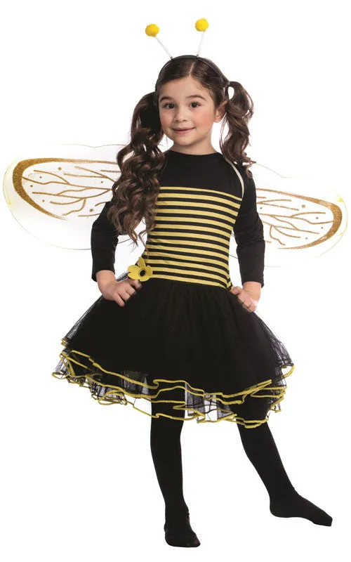 Girls Bumblebee Costume