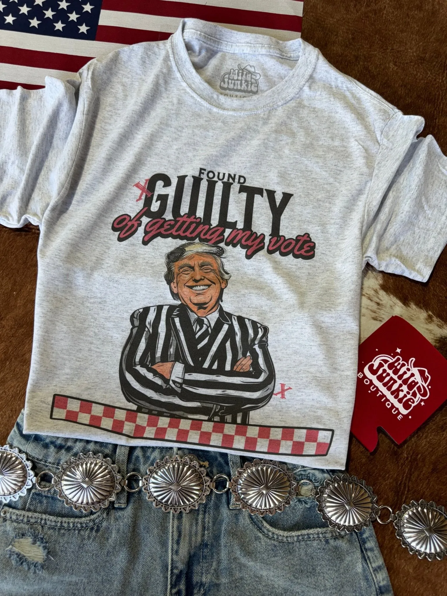 Guilty Of Getting My Vote Trump Graphic Tee