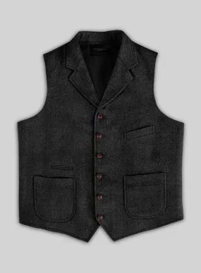 Highlander Heavy Heritage Charcoal Tweed Hunting Vest