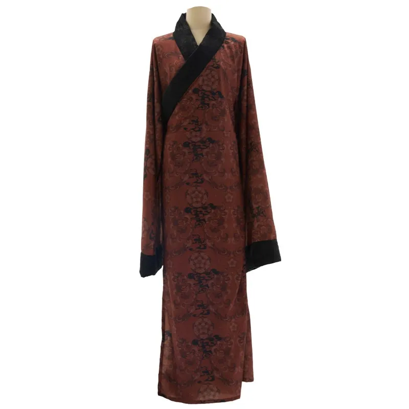 Historically Accurate Han Dynasty Hanfu, Straight Hem Robe, Special Moon 殊月 (Preorder)