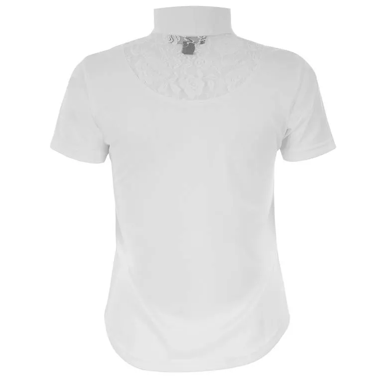 Horze Lace Short Sleeve Show Shirt - Women's