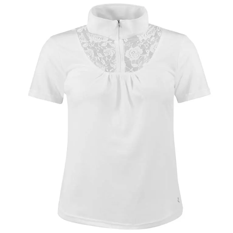 Horze Lace Short Sleeve Show Shirt - Women's