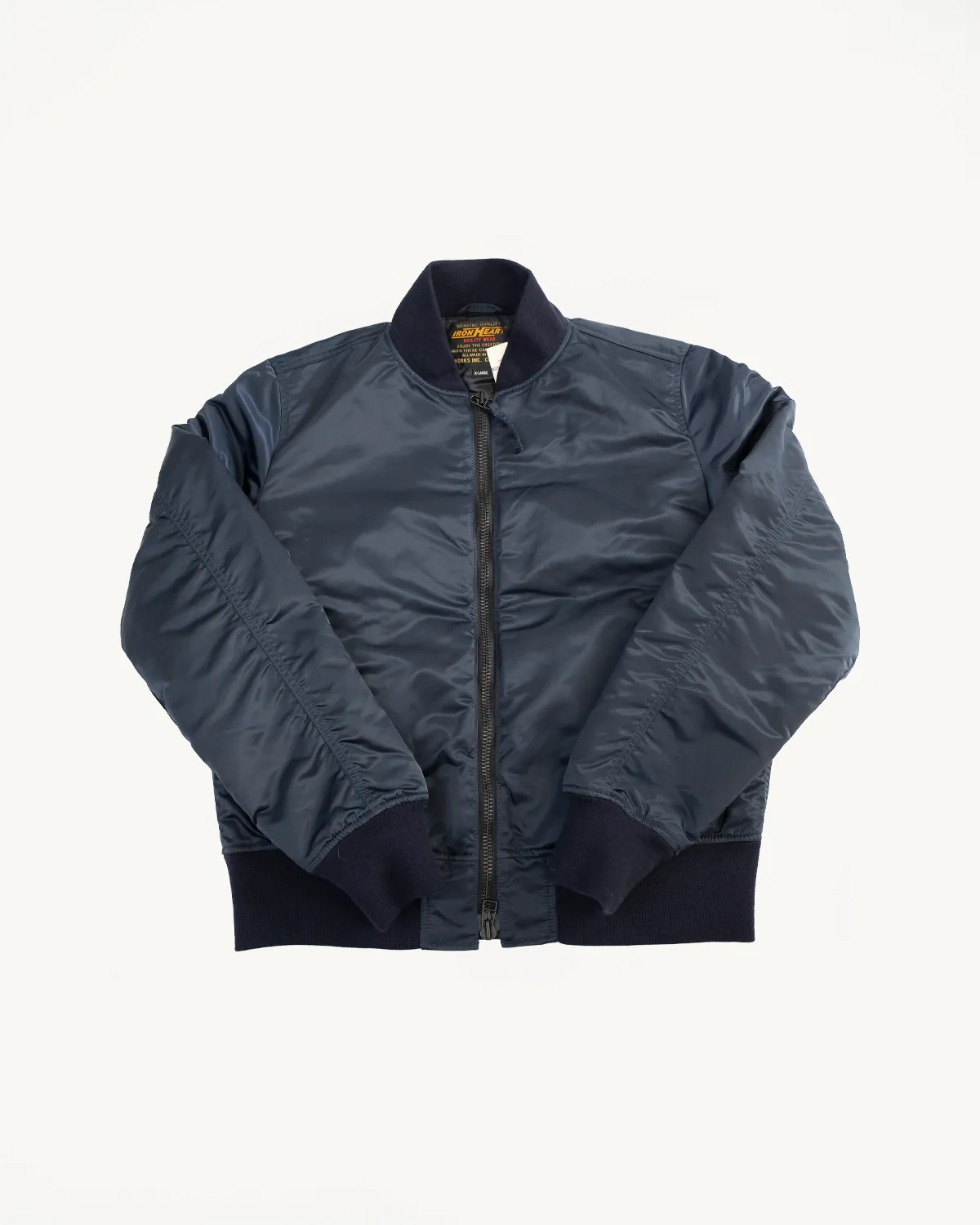 IHM-43-NAV - Nylon Type L-2B Flight Jacket - Navy Blue