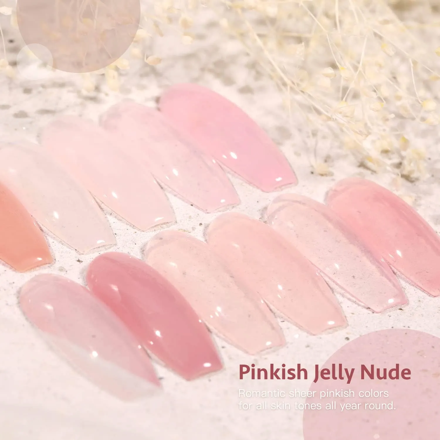 Jelly Nude Pink | Gel Nail Polish | GAOY