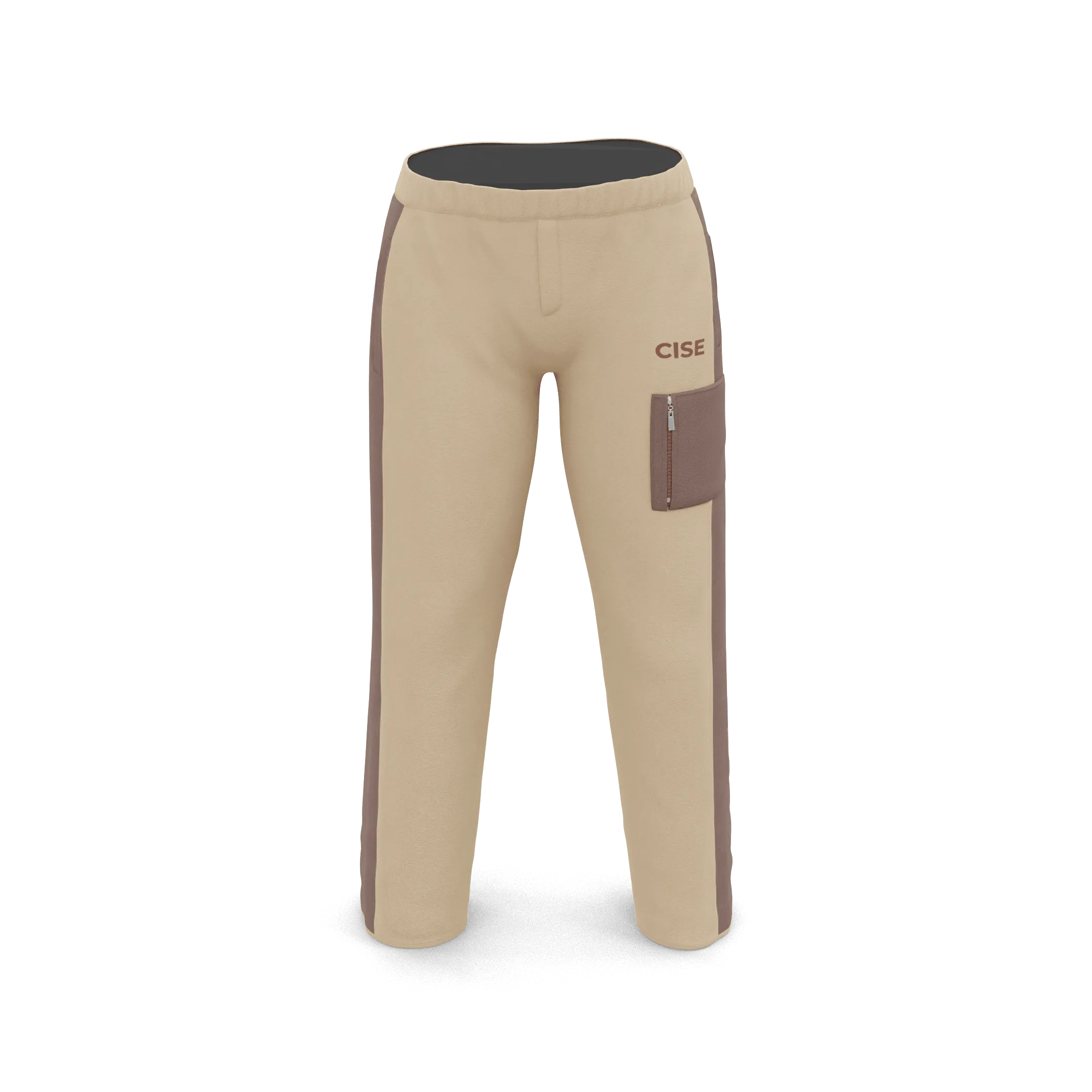 Kennedy Quarter-Zip Sweatpants (Copper Wheat)