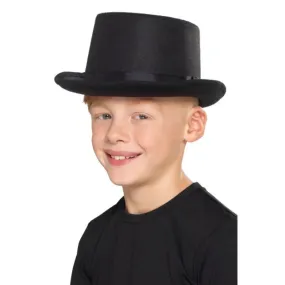 Kids Top Hat - Black