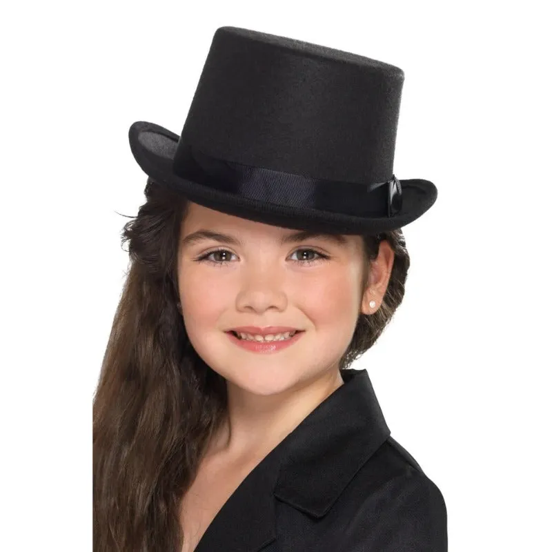 Kids Top Hat - Black