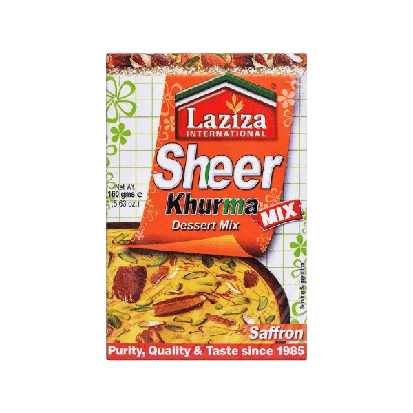 LAZIZA SHEER KHURMA SAFFRON 160GM