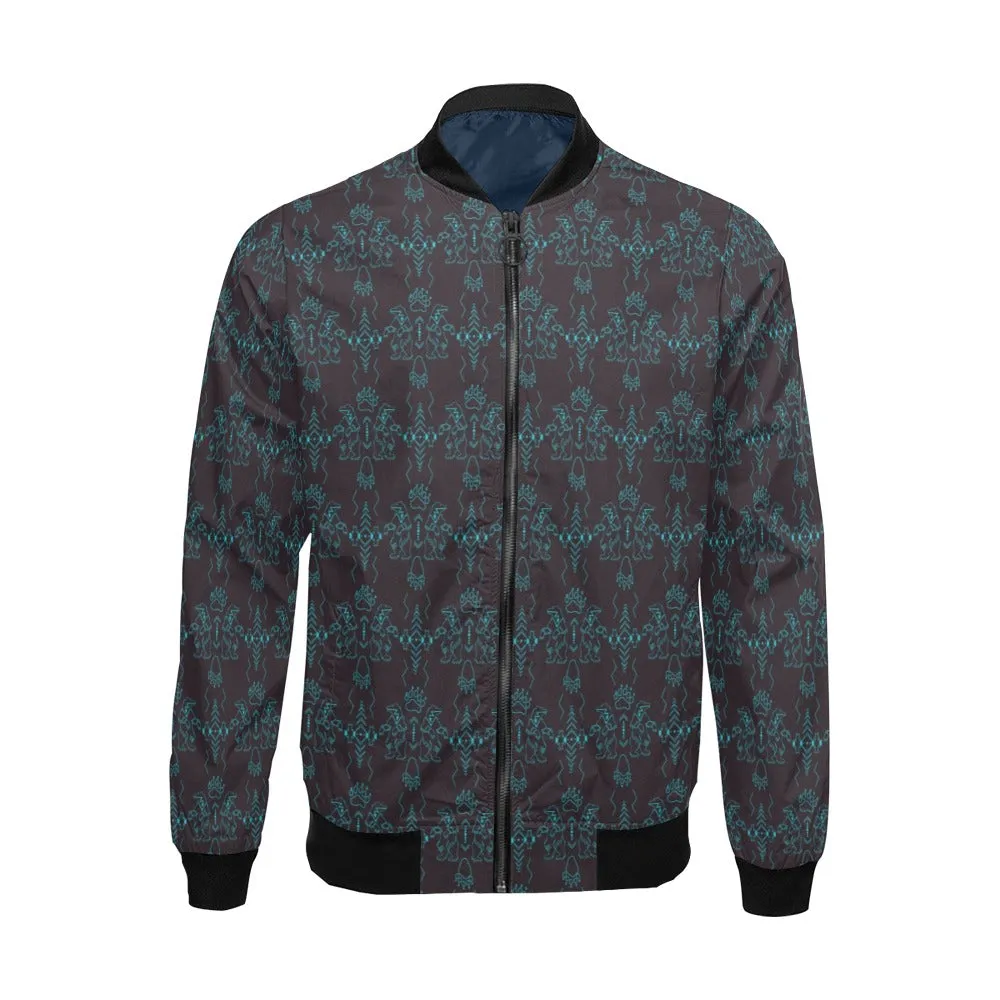 Ledger Bear Bomber Jacket for Men