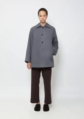 Light Melton Half Coat