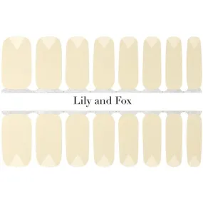 Lily and Fox - Nail Wrap - Oh So Vanilla