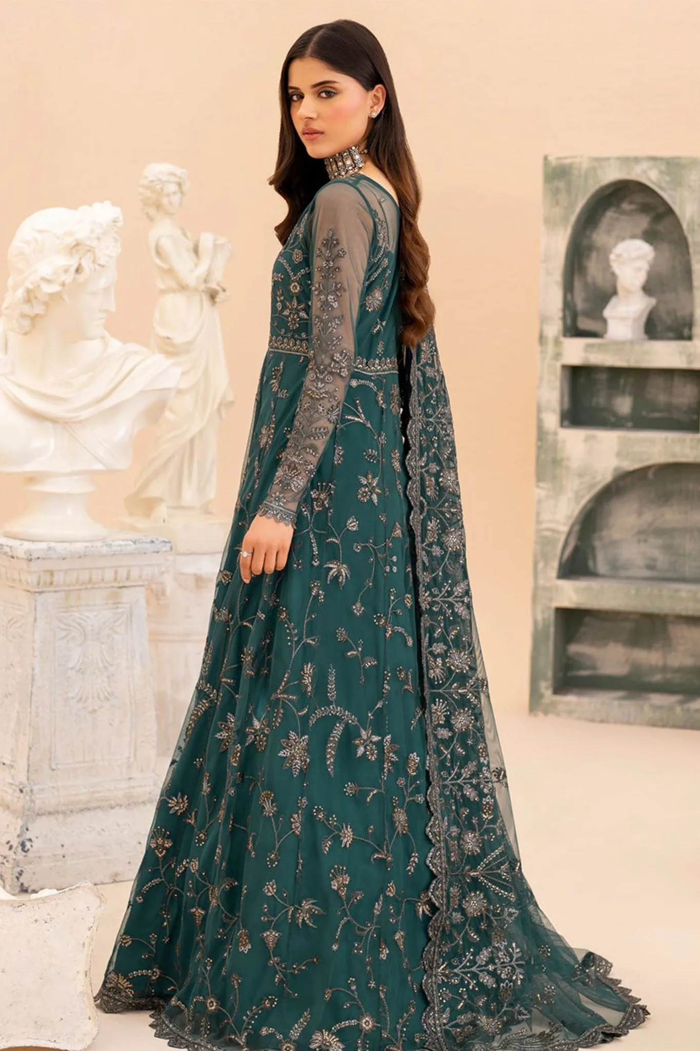 Maheer By Zarif Unstitched 3 Piece Festive Formals Collection'2024-ZMU-07-Zayb