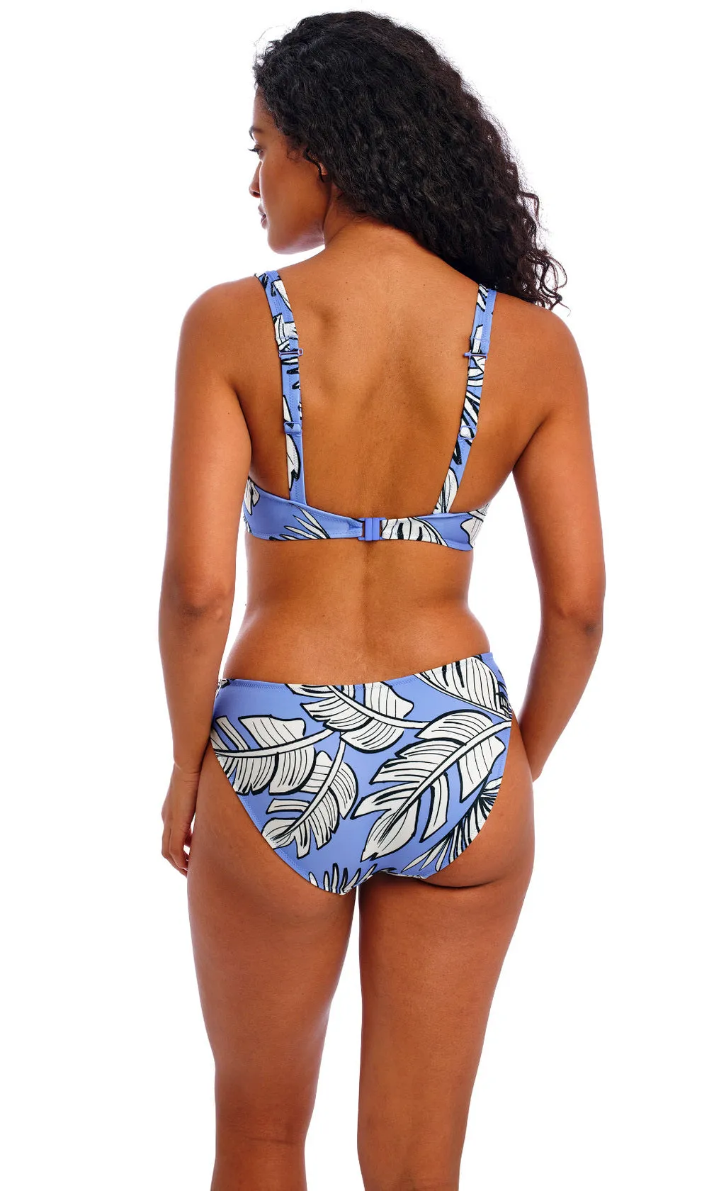 Mali Beach Cornflower UW High Apex Bikini Top