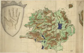 Map Of Ulster Province, Ireland