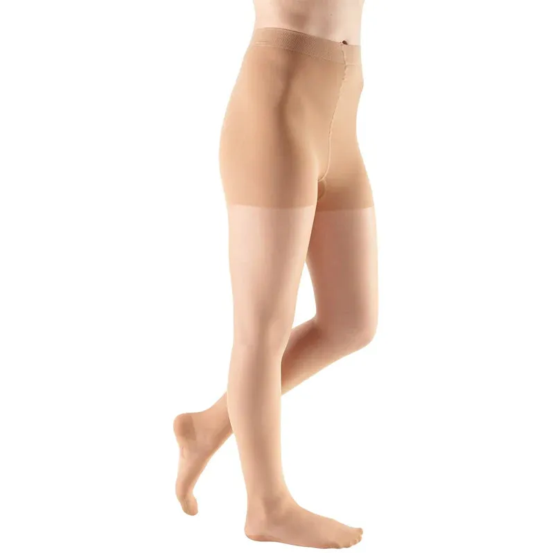 Medi Sheer & Soft 15-20mmHg Closed Toe Panty w/Non Adjustable Waist Band