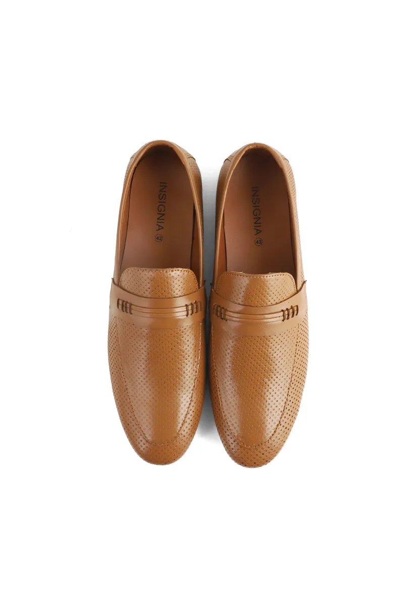 Men Formal Loafers M38076-Mustard