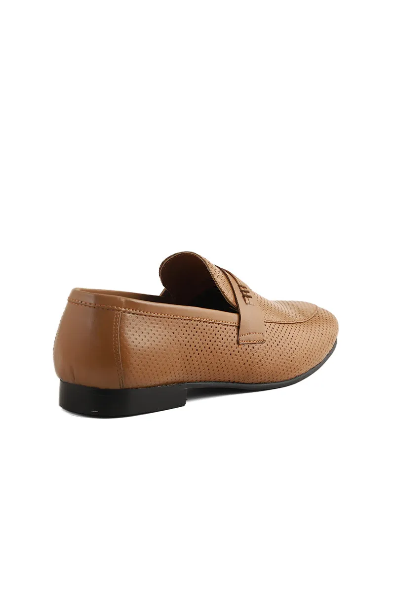 Men Formal Loafers M38076-Mustard