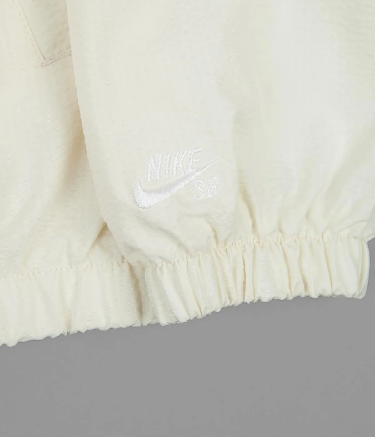 Nike SB Seersucker Bomber Jacket - Coconut Milk / White