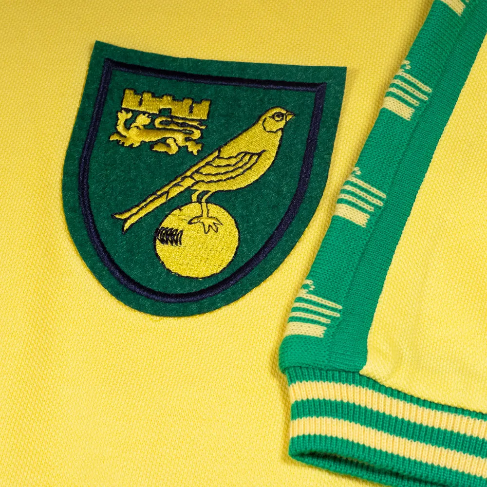 Norwich City 1976-81 Retro Home Shirt