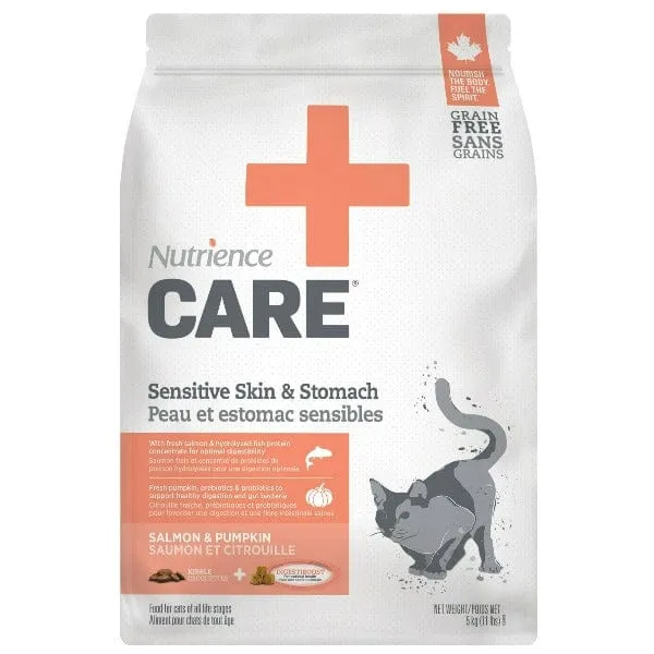 Nutrience Care  Sensitive Skin & Stomach Hypoallergenic Dry Cat Food