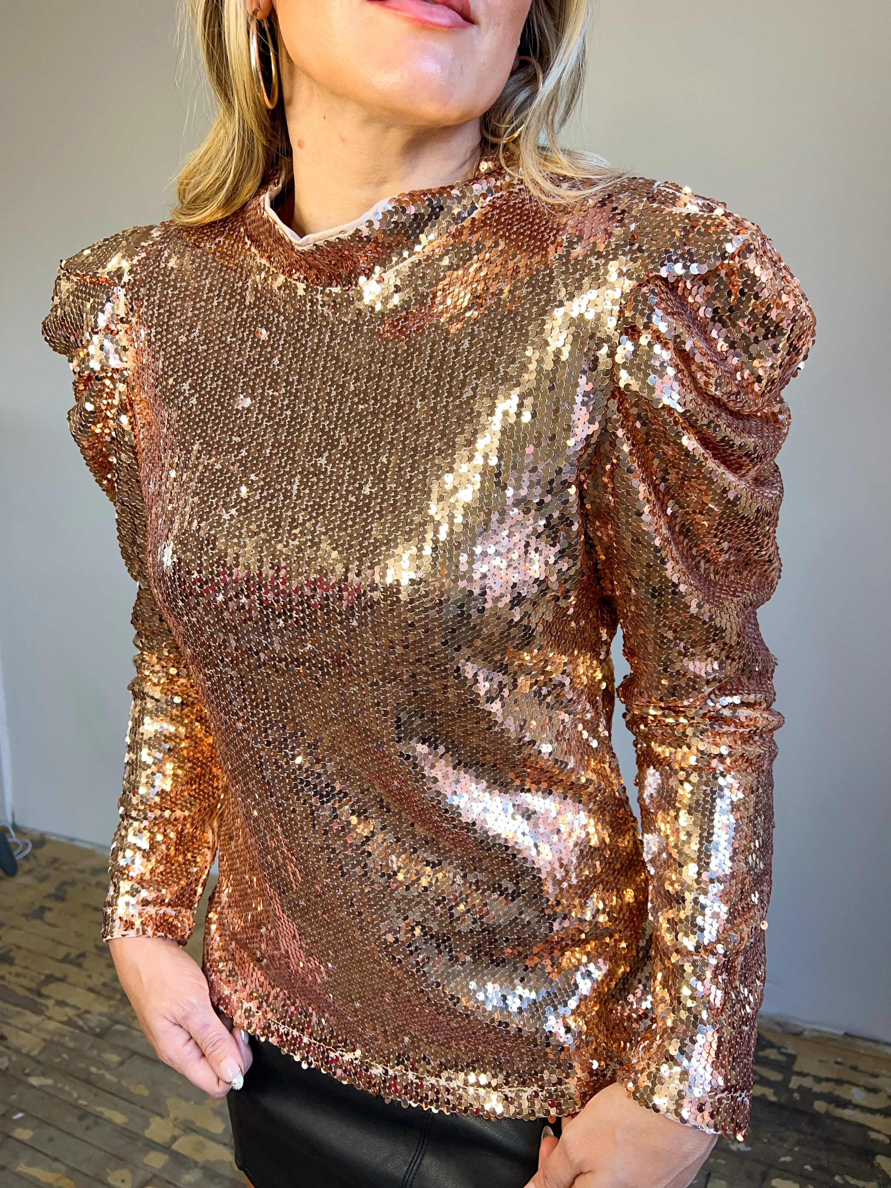 Outshine the Night Glamour Top