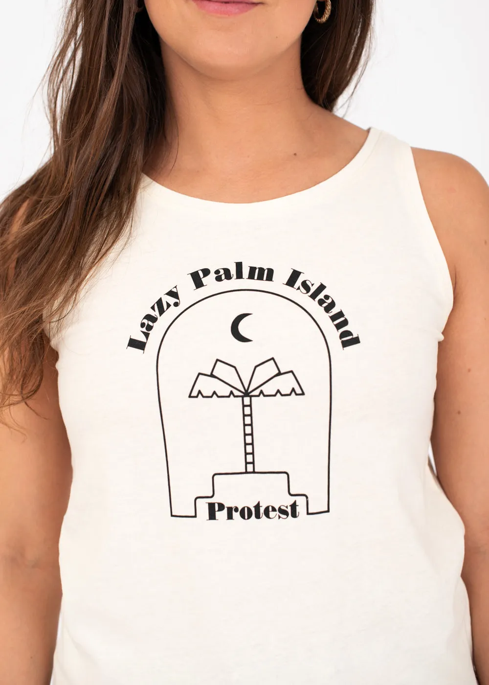 Palm Island Tank Top