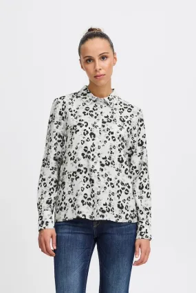 Pam Shirt (Slate Leopard)