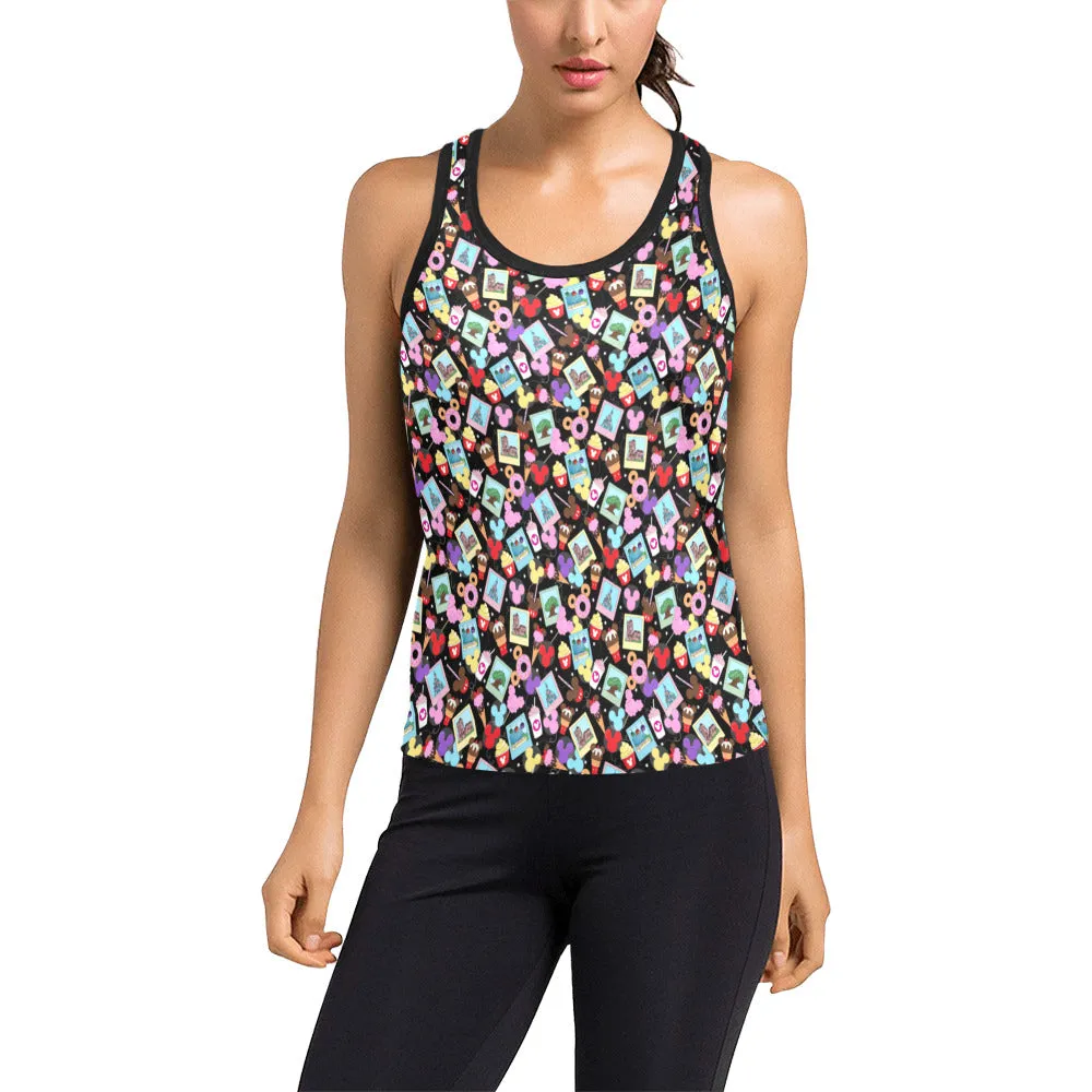 Park Polaroids Women's Racerback Tank Top