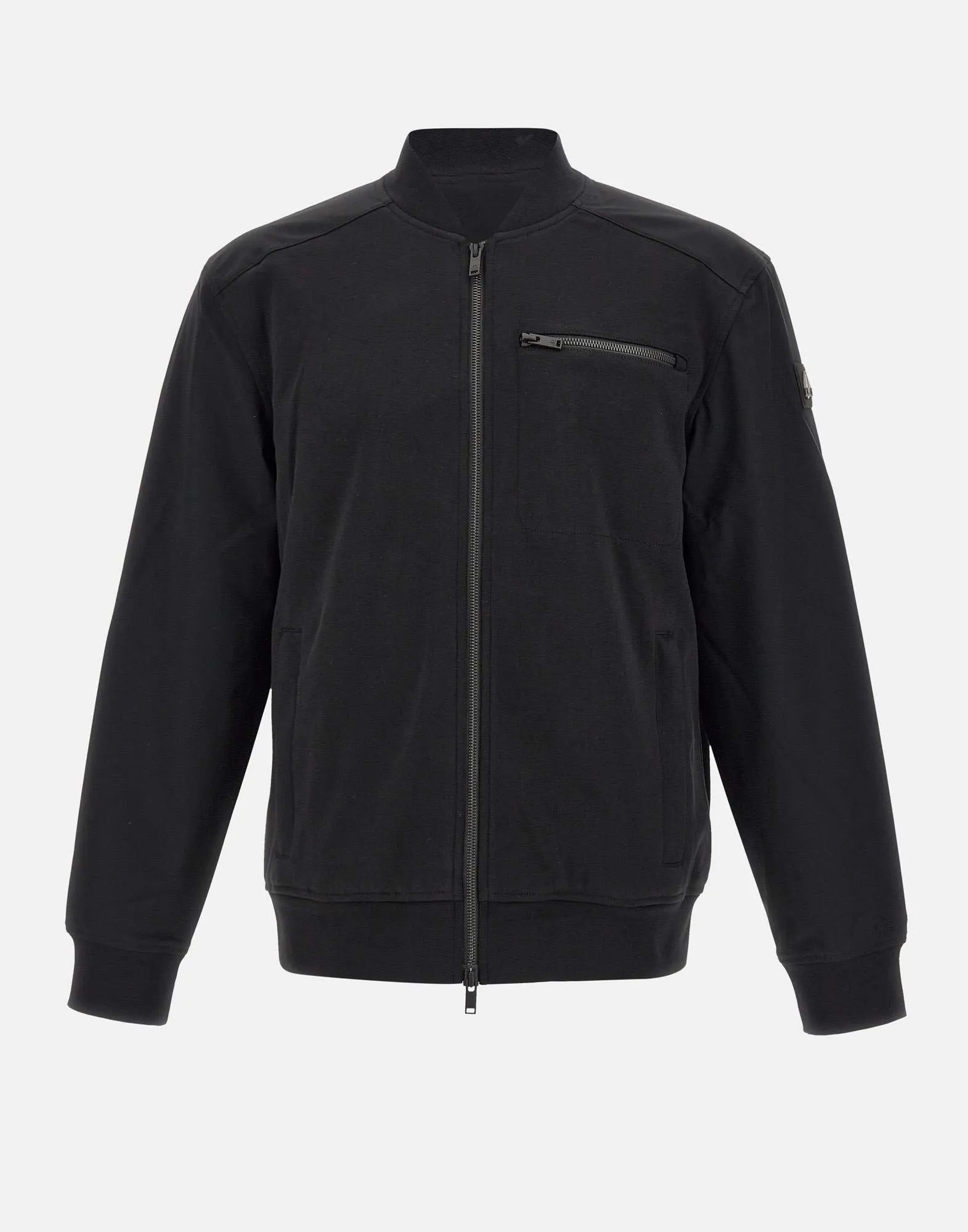 Perido Black Bomber Jacket for Men