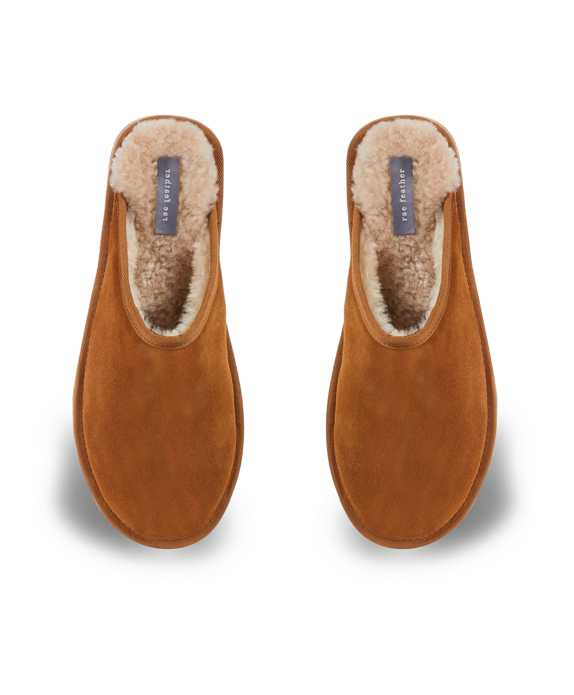 Personalised Mens Stripe Slip On Sheepskin Slippers