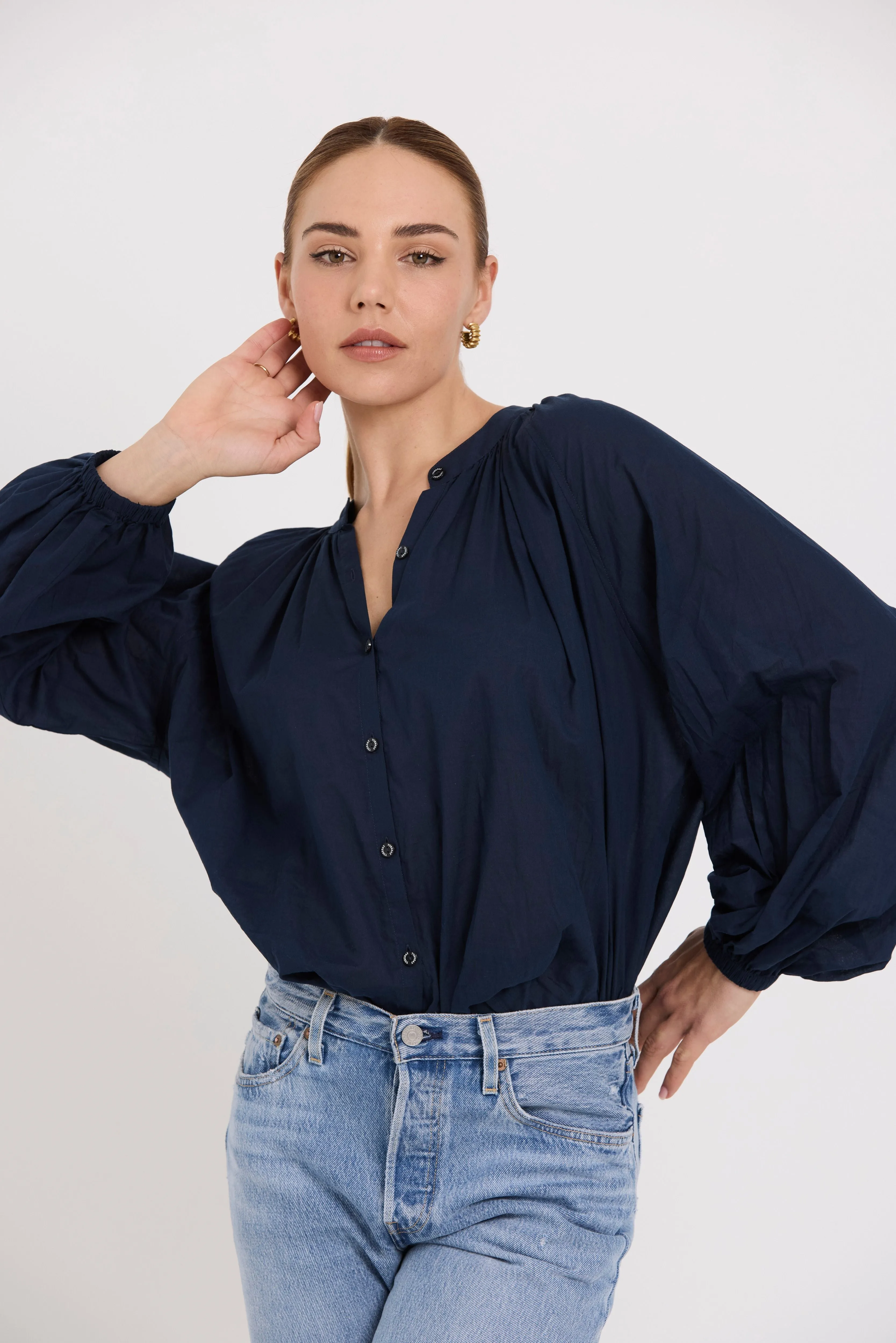 Pioneer Top | Navy