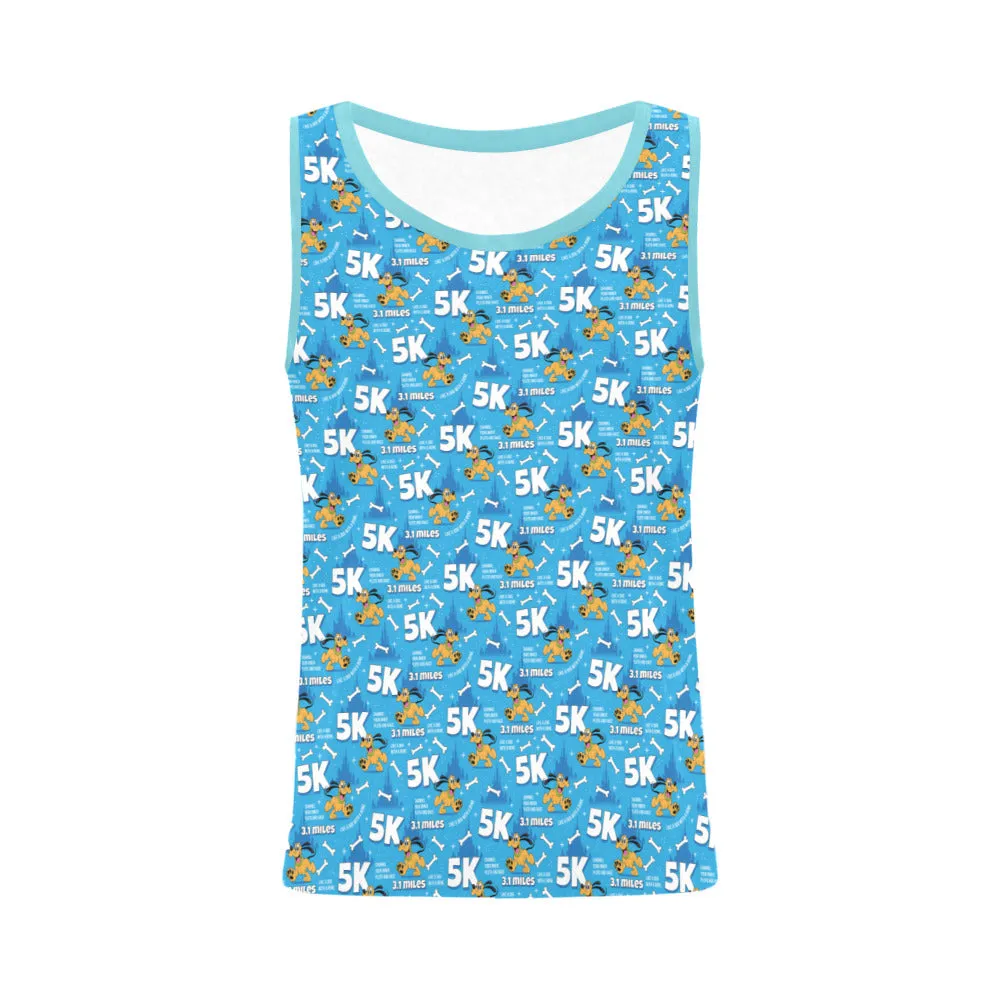 Pluto 5K All Over Print Athletic Tank Top for Women