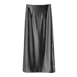 Pre Order:  High End Solid Shiny Satin Skirt