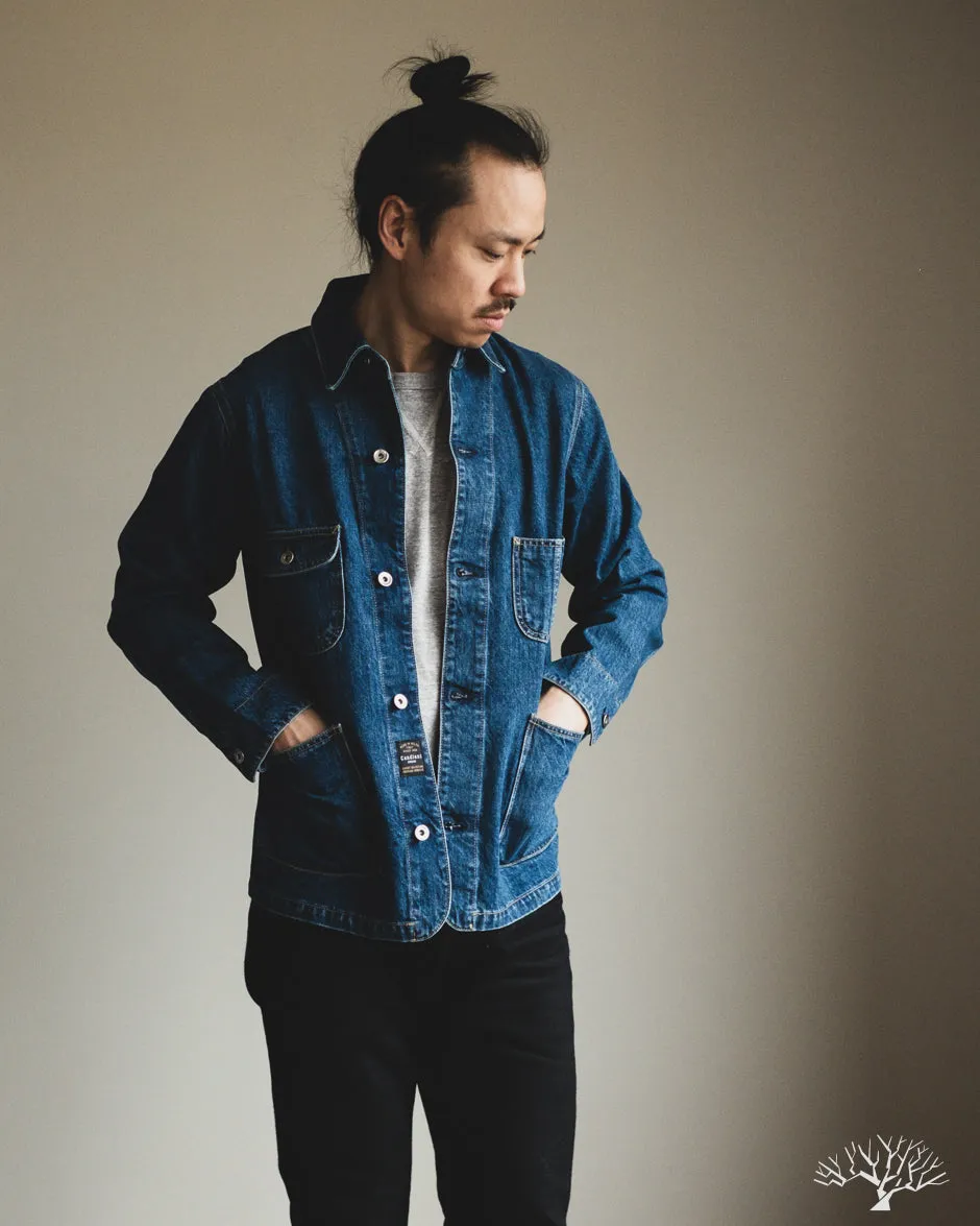 Railway Jacket - Organic 13oz Indigo Denim 6x Wash