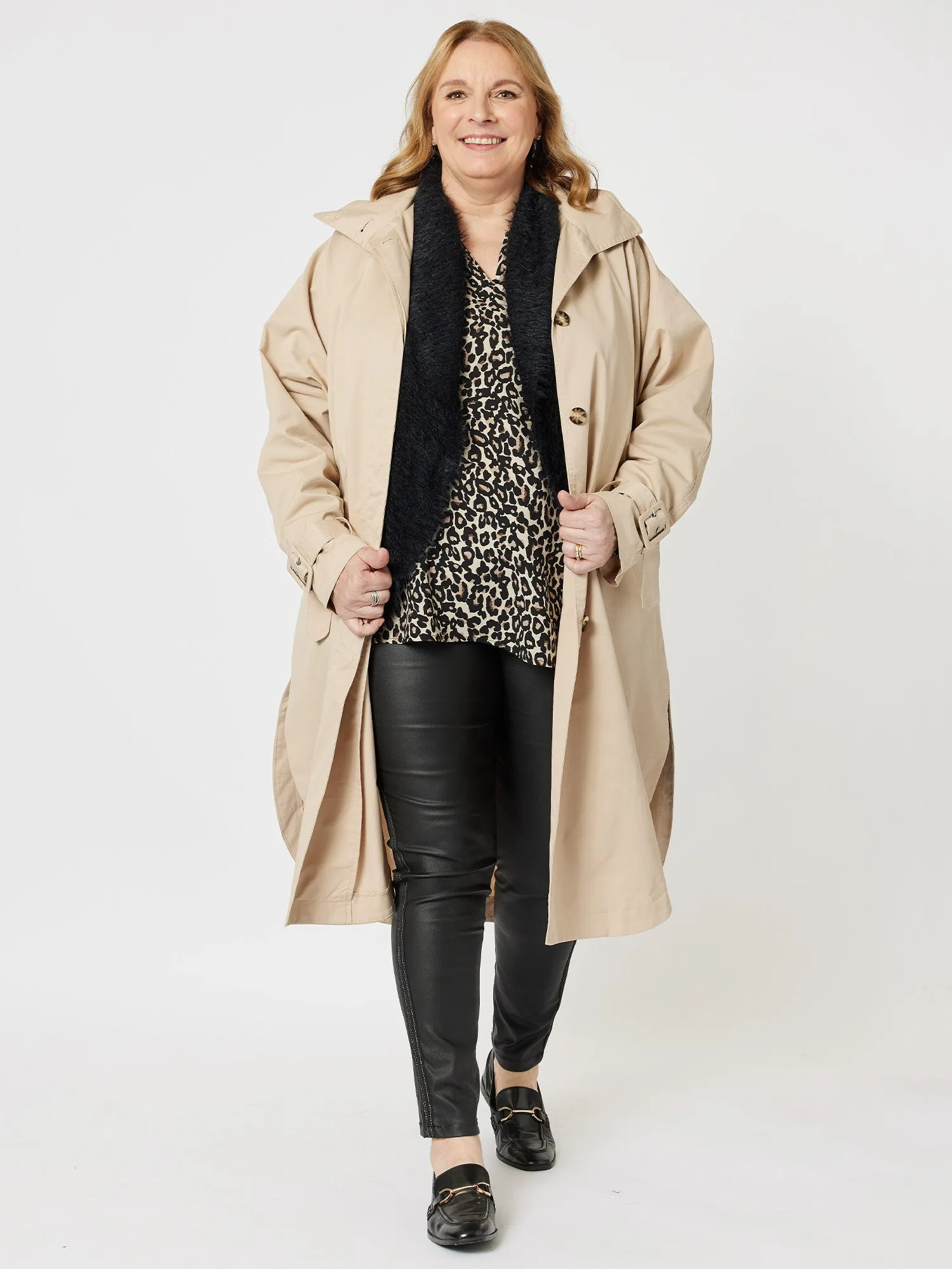 Rosa Trench Coat - Natural