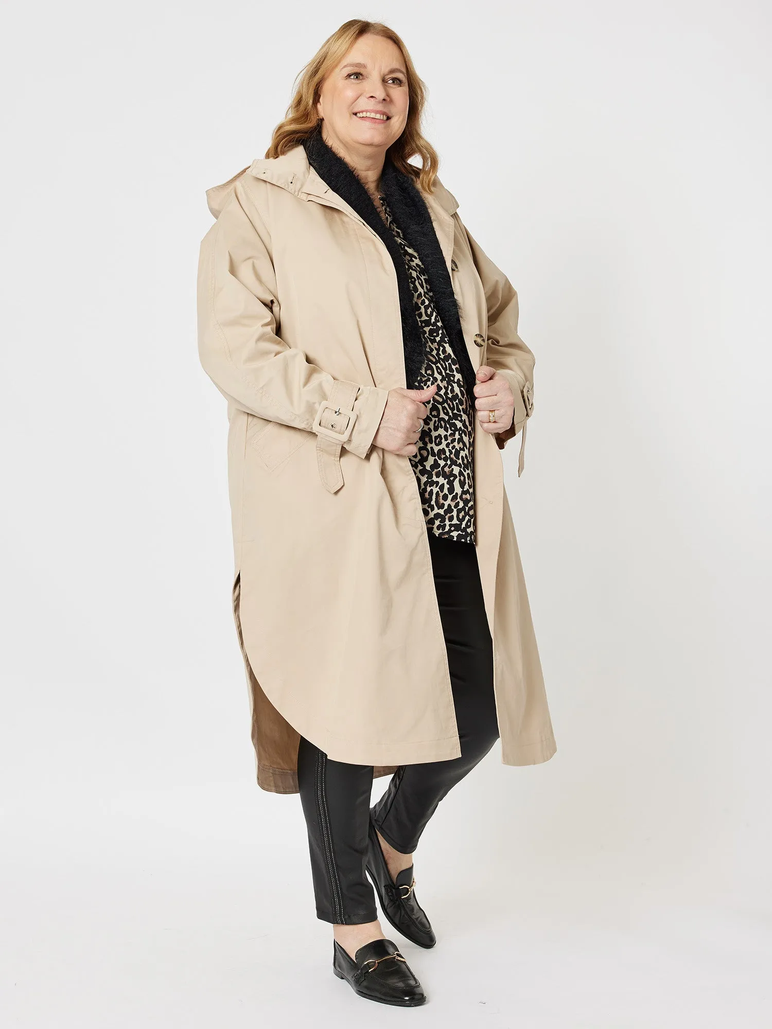 Rosa Trench Coat - Natural