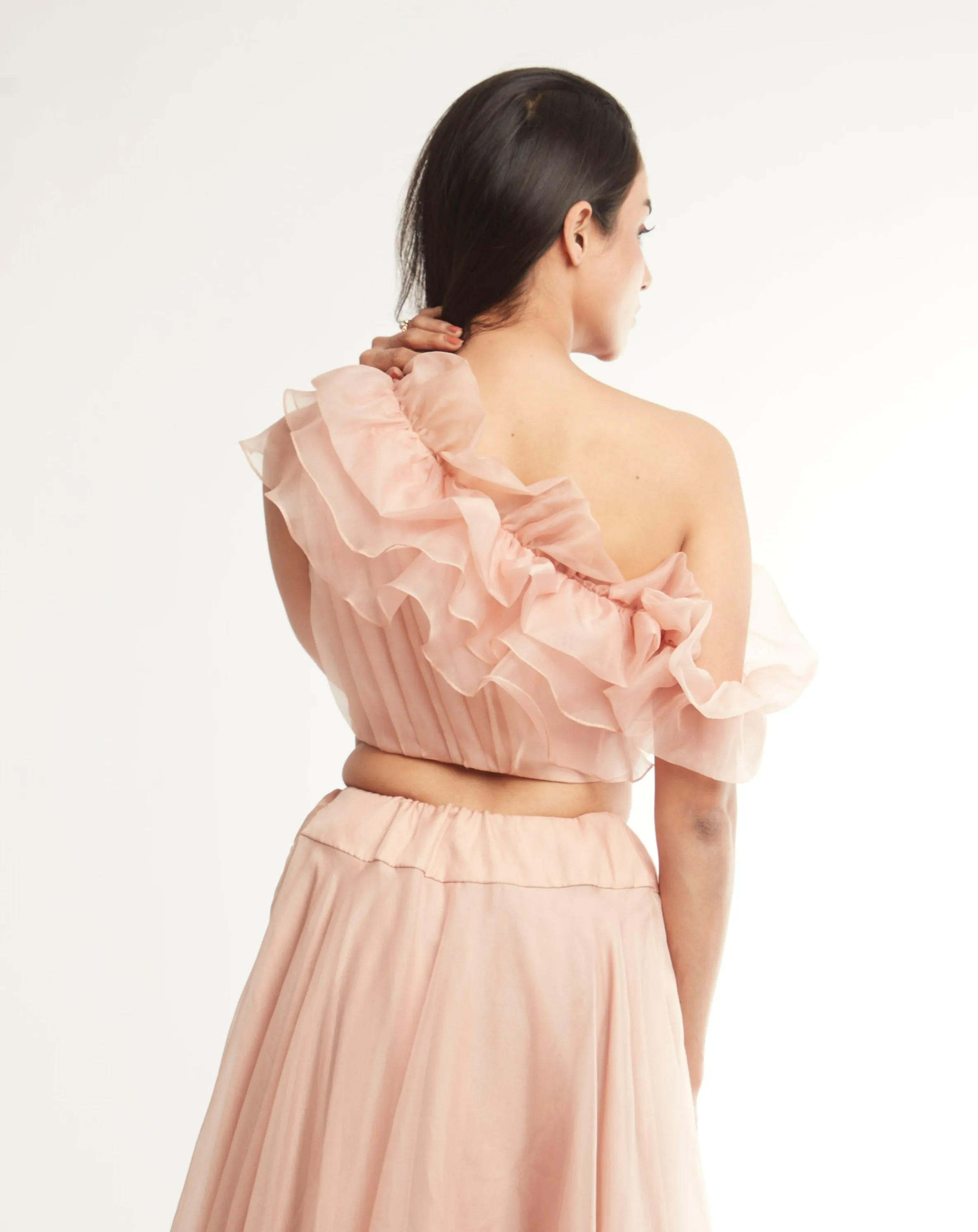 Rosebud Ruffle Skirt Set