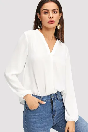 Semi Formal White Top