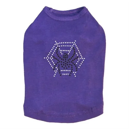 Spider Web and Spider Nailheads Tank Top - Many Colors