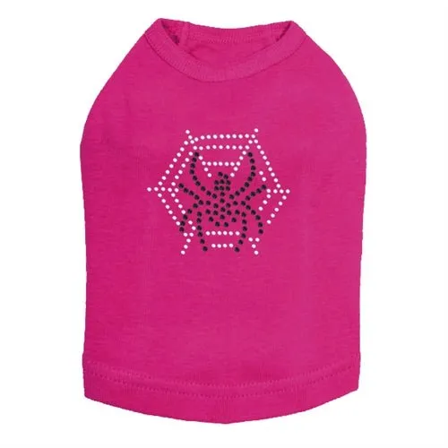 Spider Web and Spider Nailheads Tank Top - Many Colors