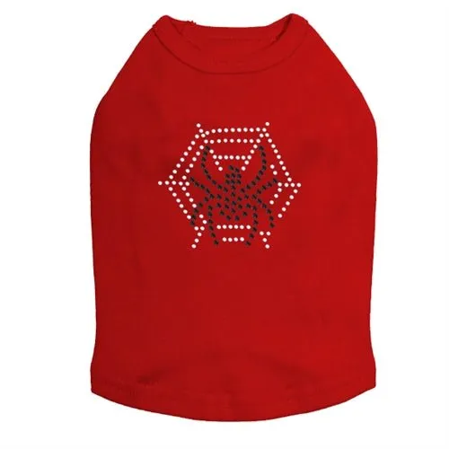 Spider Web and Spider Nailheads Tank Top - Many Colors