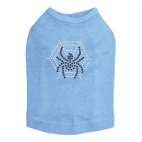 Spider Web and Spider Nailheads Tank Top - Many Colors