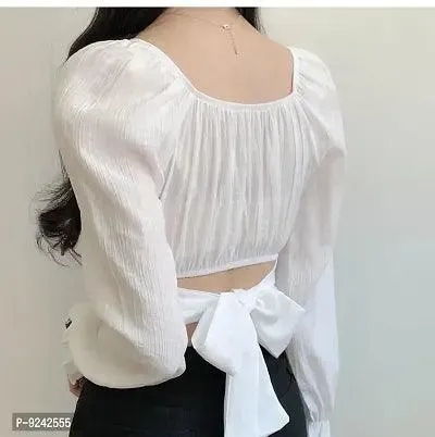 Stylish Solid Top for Women