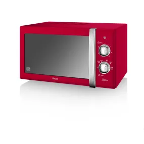 Swan 0.7 cu. ft. Retro Manual Microwave