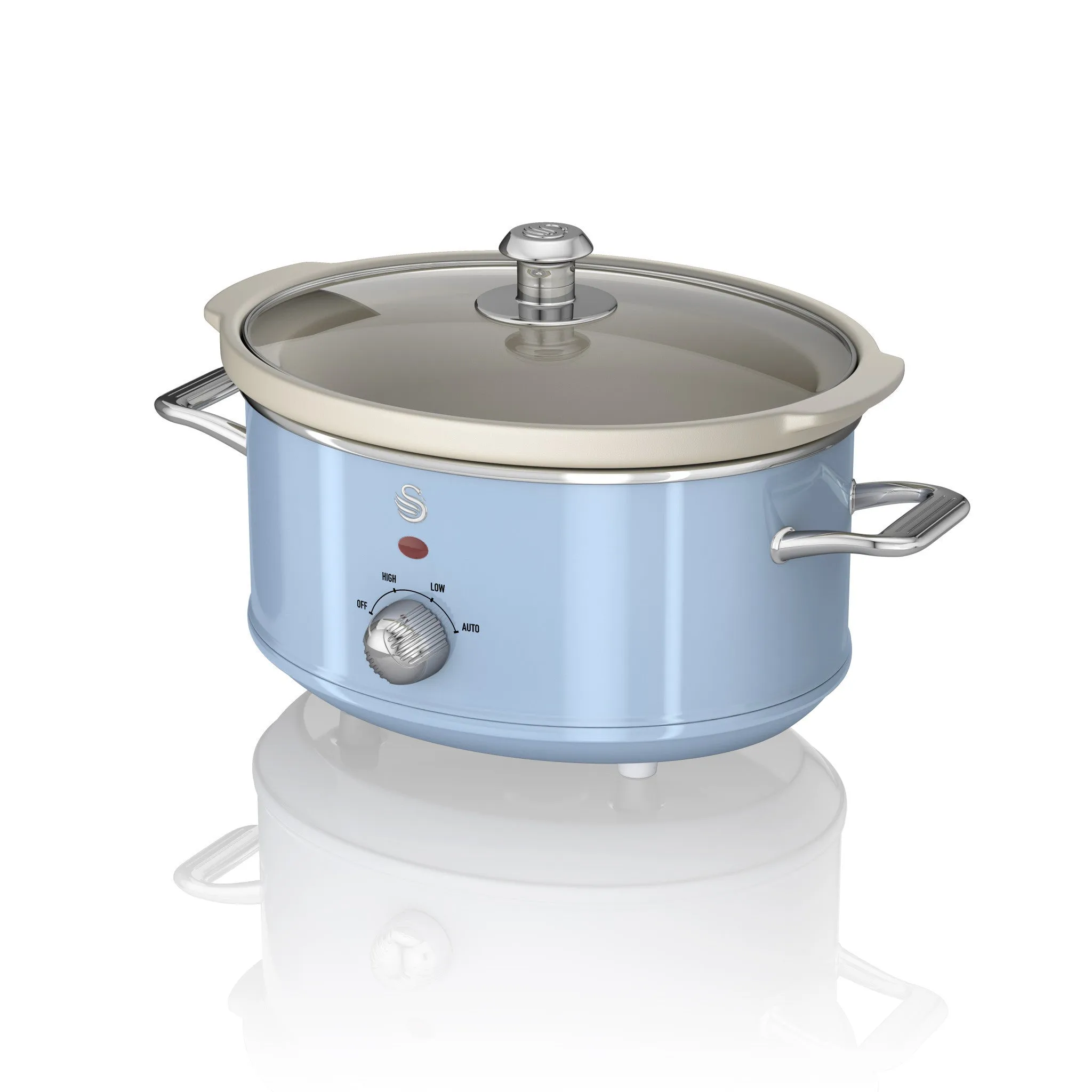 Swan 3.7 Quart Retro Slow Cooker