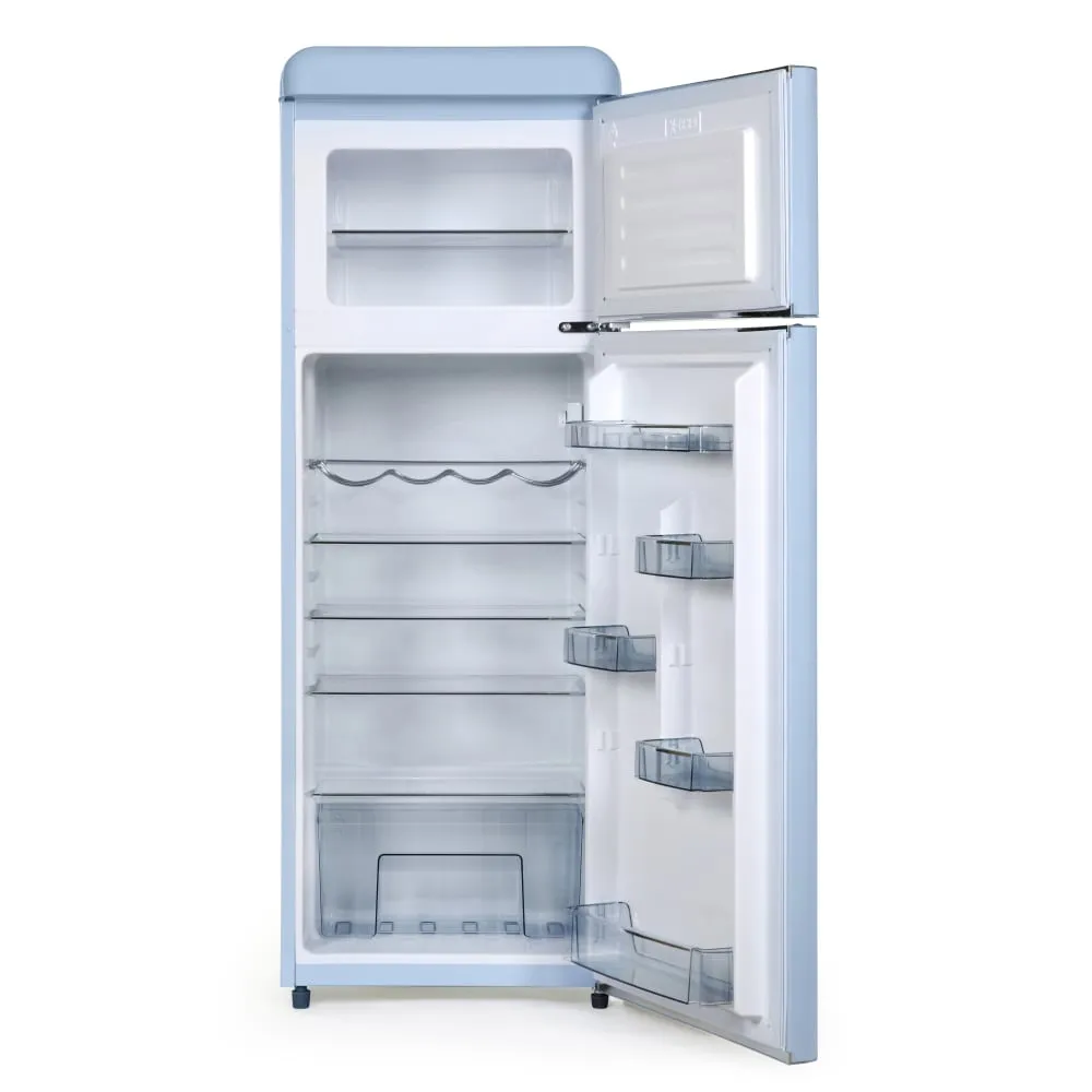 Swan Top Mounted Retro Fridge Freezer