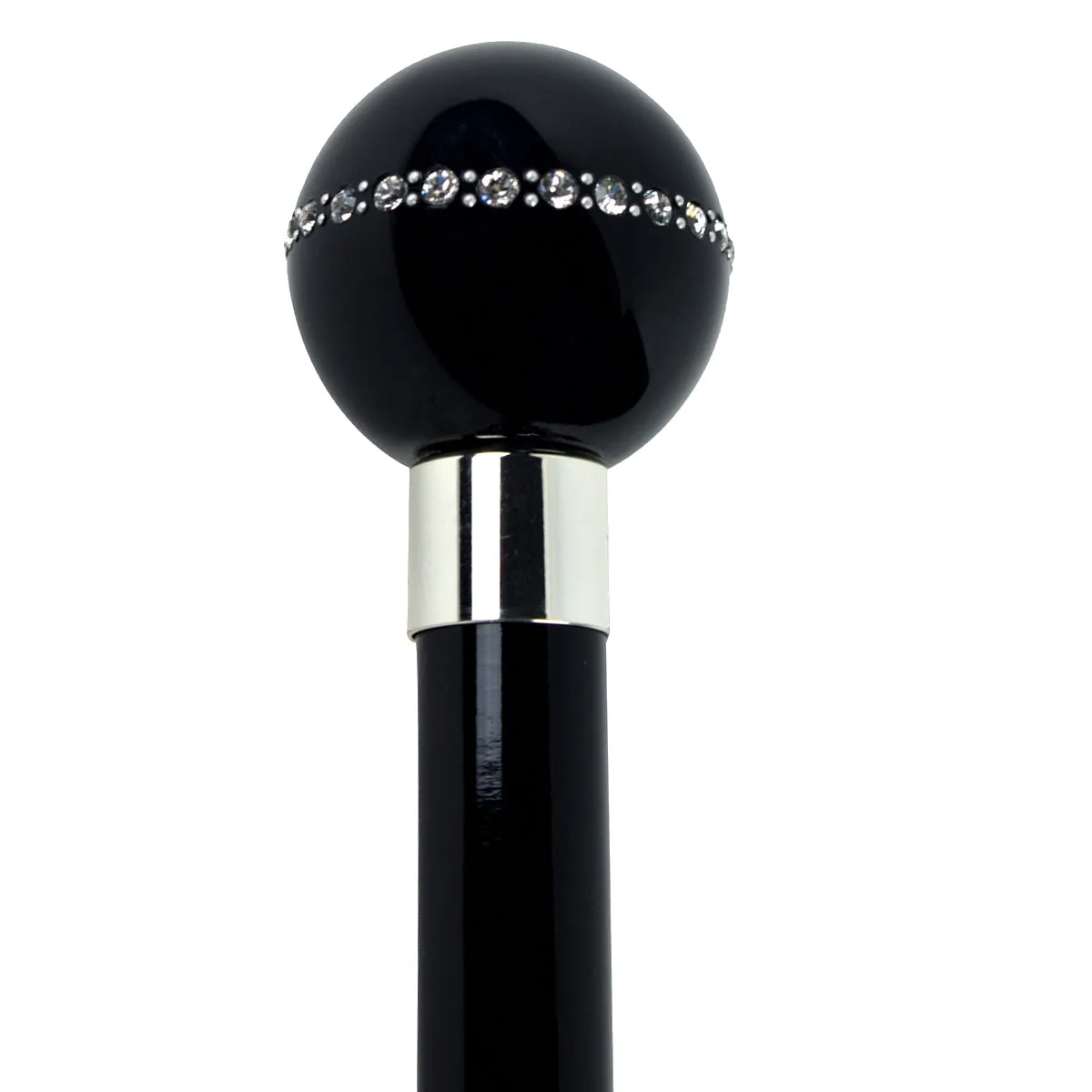 Swarovski Crystals Handle Gentleman's Dress Cane